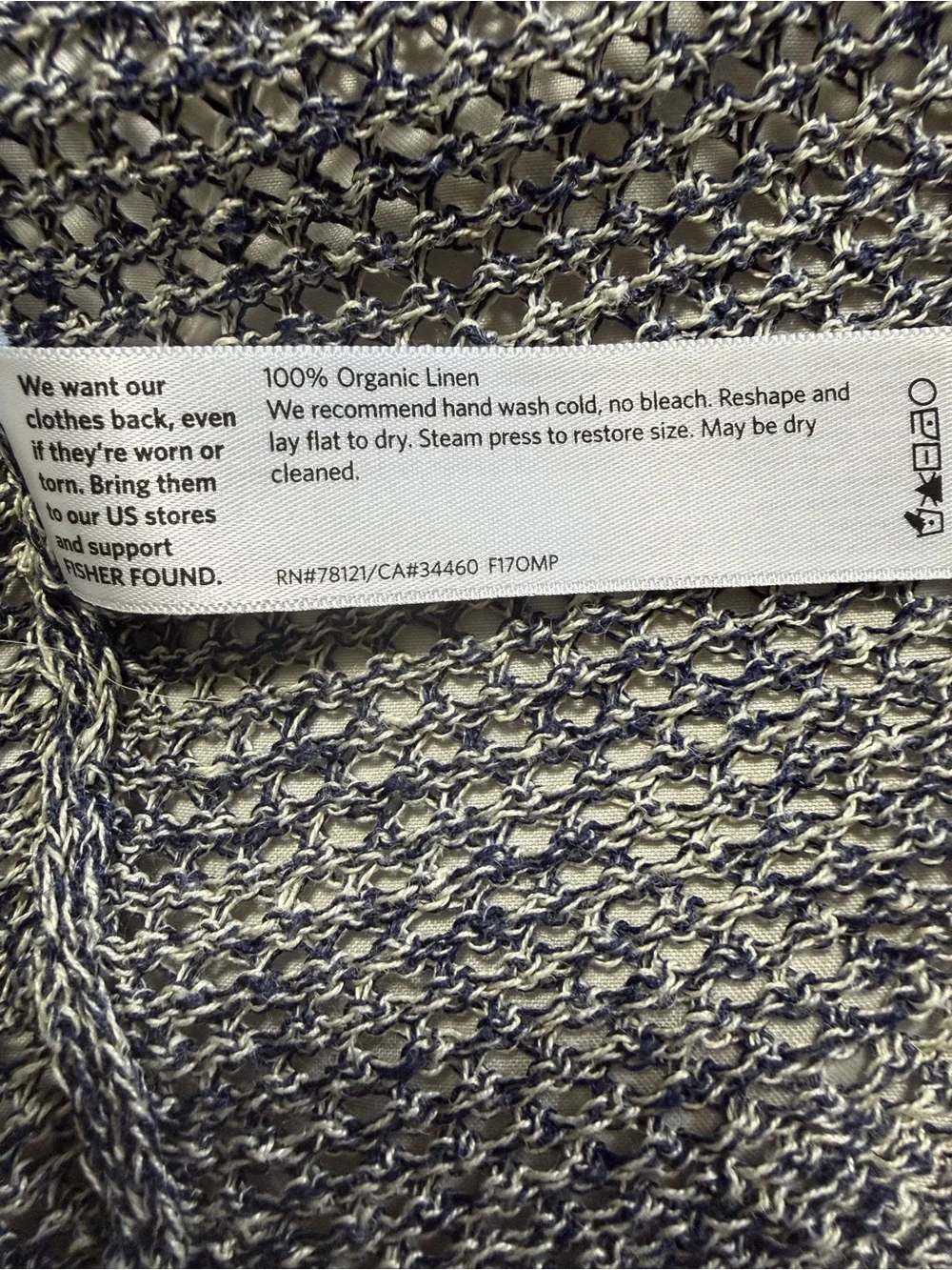 Eileen fisher linen cardigan